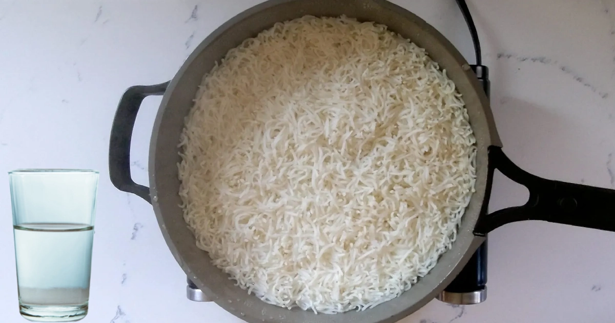 Basmati Rice Water Ratio