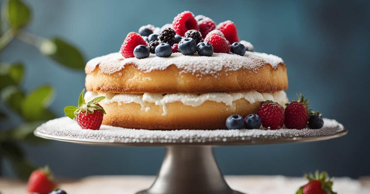 Classic Diabetic-Friendly Angel Food Cake