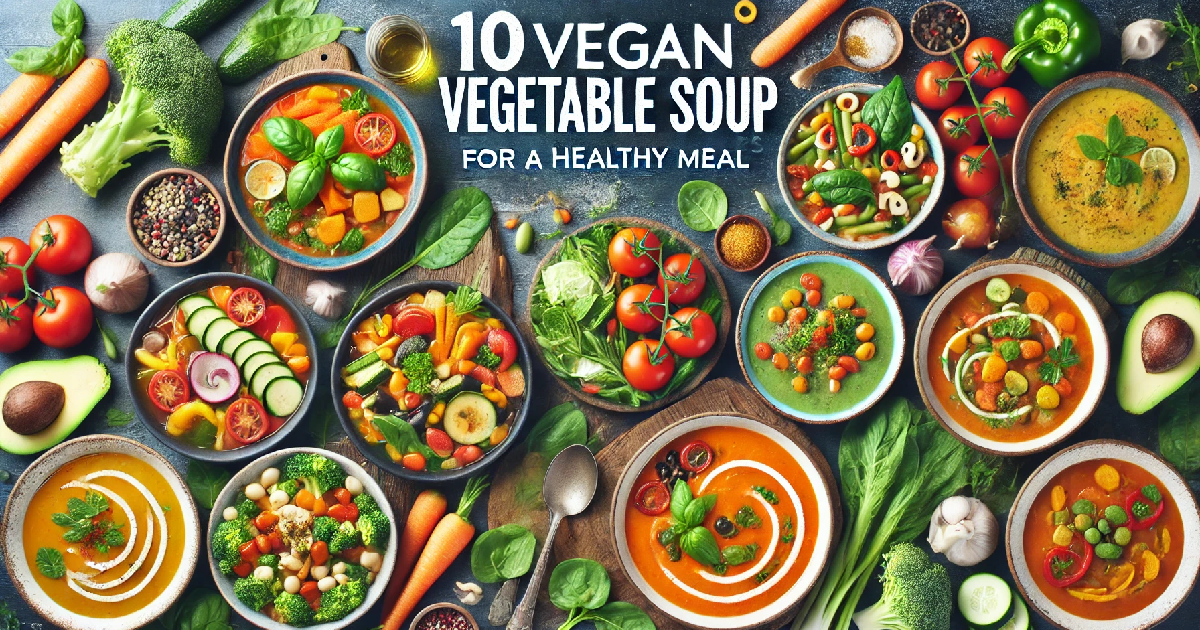 10 vegetable soup recipe