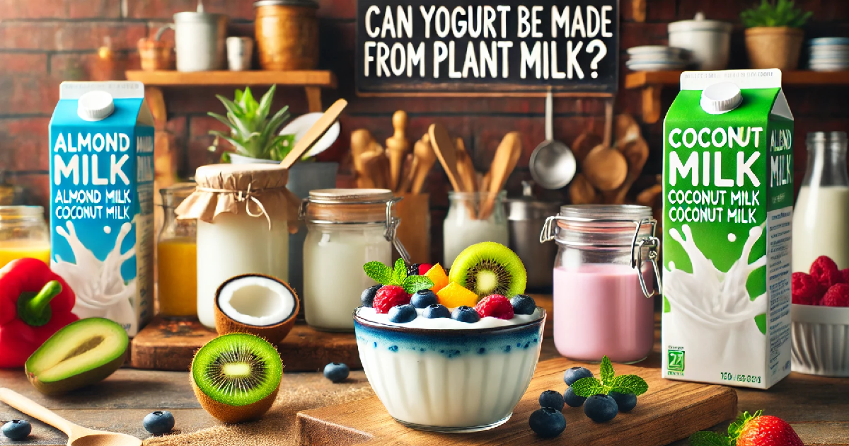 Can Yogurt Be Made from Plant Milk