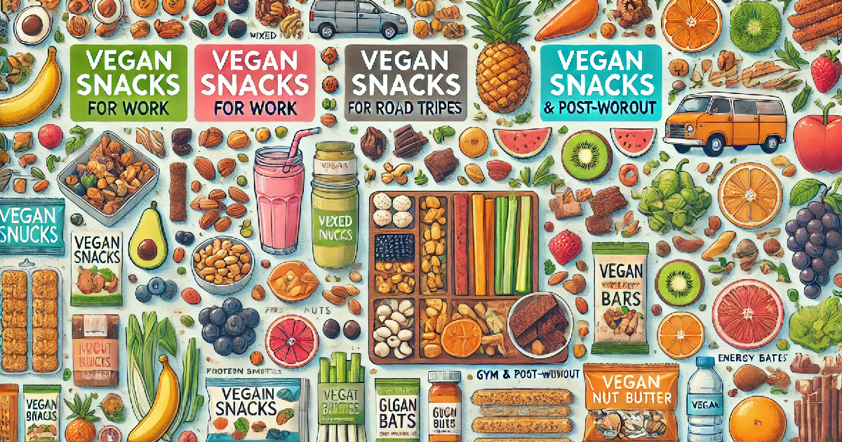 Healthy Vegan Snack Ideas for Different Occasions