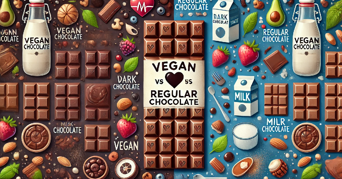 How Vegan Chocolate Differs from Regular Chocolate