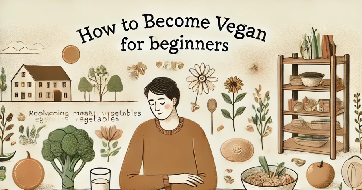 How to Become Vegan Slowly for Beginners