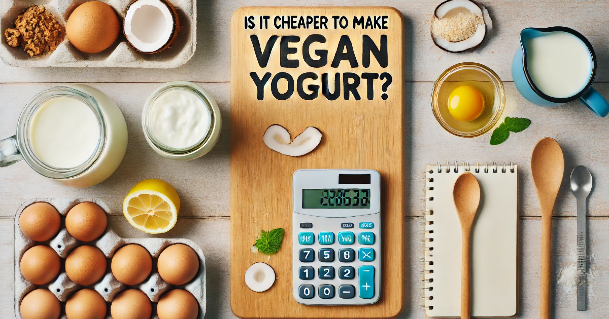 Is It Cheaper to Make Vegan Yogurt