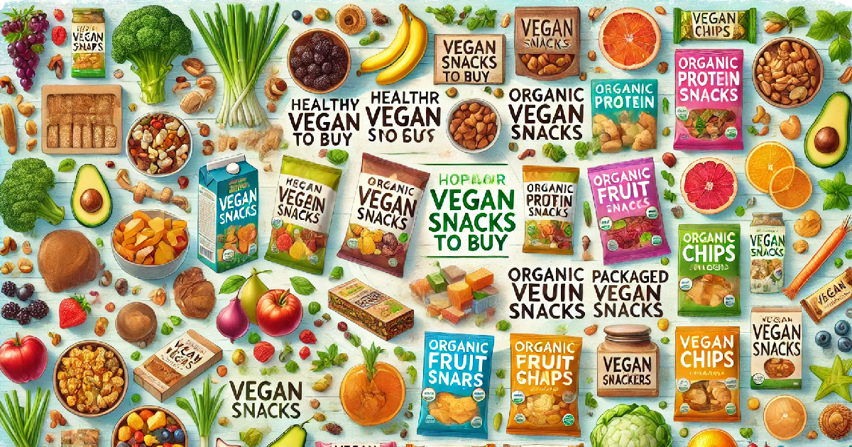 Popular Vegan Snacks to Buy at the Grocery Store