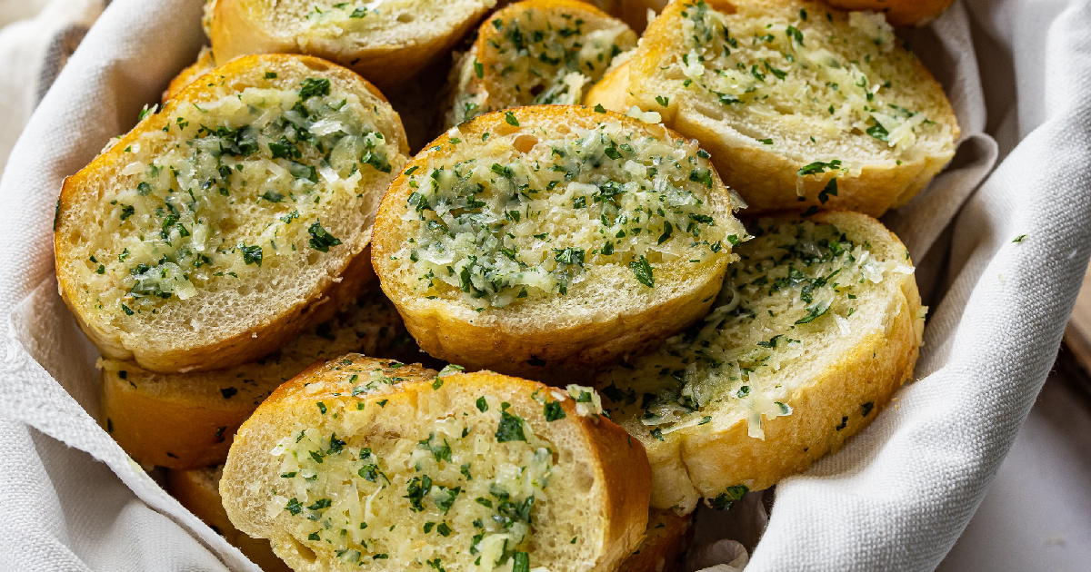 Vegan Garlic Bread Recipe