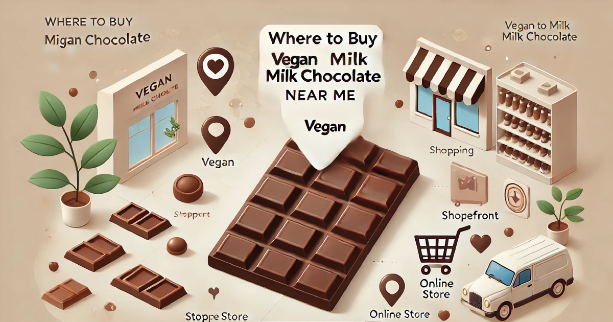 Where to Buy Vegan Milk Chocolate Near Me